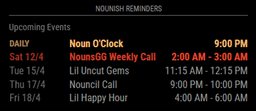 Nounish Software