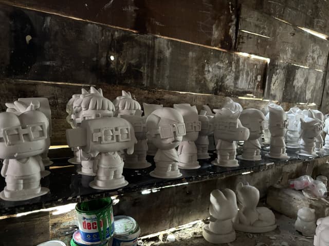 Gypsum Ghosts: Nouns Factory Floor